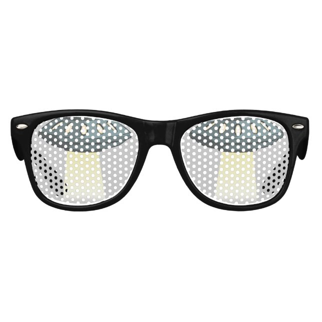 Alien Invader Glasses Partybrille (Vorderseite)
