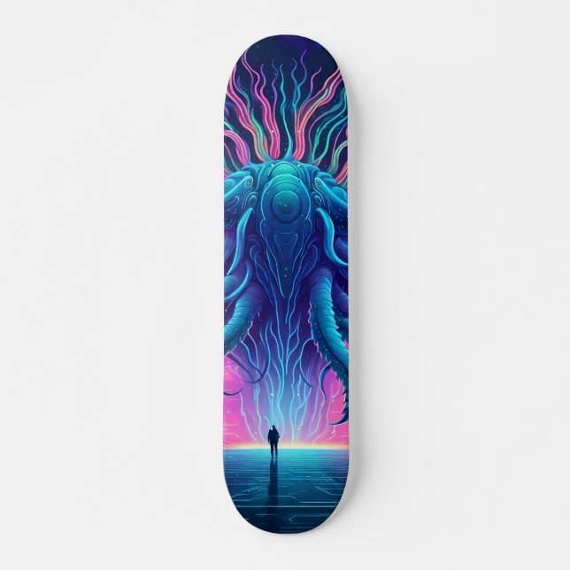 Alien Invader Skateboard (Vorne)