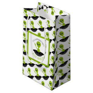 Alien Invasion, Geburtstag Kleine Geschenktüte