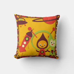 Alien Invasion Pillow Kissen