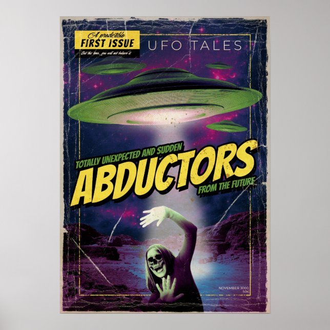 Alien Invasion Poster (Vorne)
