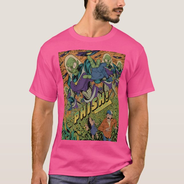 Alien Invasion Poster 2021 T-Shirt (Vorderseite)
