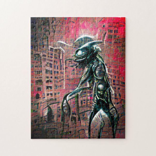 Alien Invasion Puzzle (Vertikal)