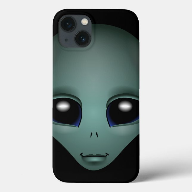 Alien iPad Fall Niedlich Gray E.T. iPad Fall Case-Mate iPhone Hülle (Rückseite)