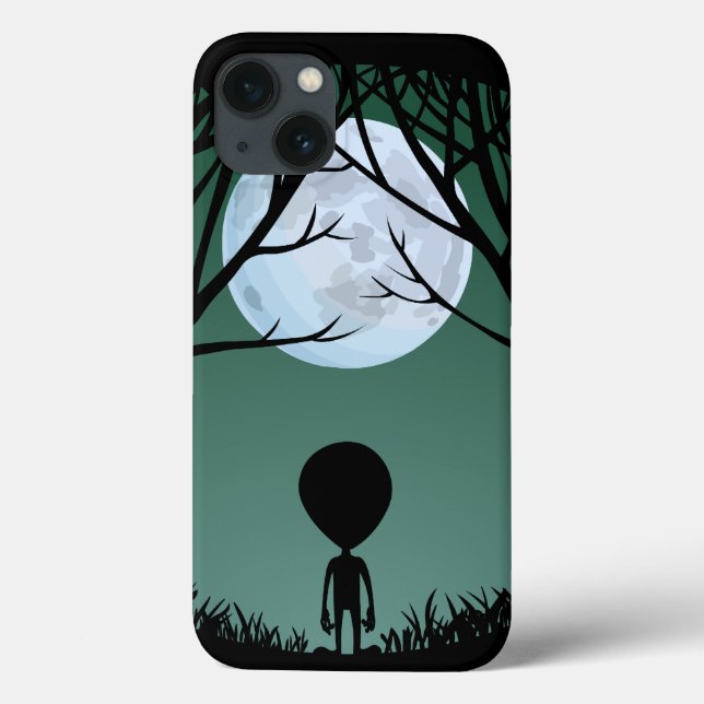 Alien iPad Fall Niedlich Gray E.T. iPad Fall Case-Mate iPhone Hülle (Rückseite)