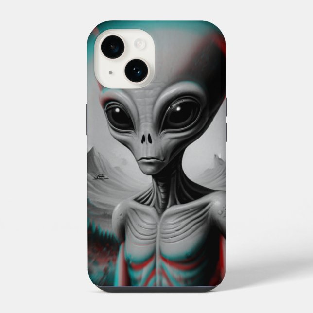 Alien-iPhone-16-Handyhülle iPhone Hülle (Rückseite)