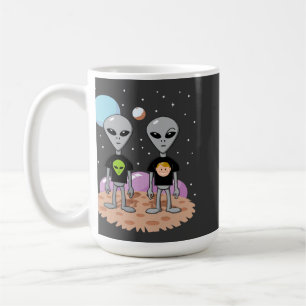 Alien-Ironie-Tasse Tasse