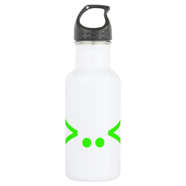 ALIEN Japanisch Emoticon Trinkflasche (Vorderseite)