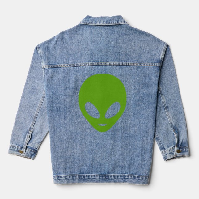 Alien Jeansjacke (Rückseite)