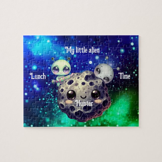 Alien Jungen  Puzzle (Horizontal)