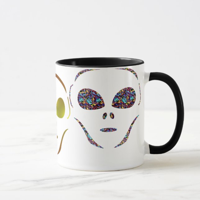 Alien-Kaffee-Tasse Tasse (Rechts)