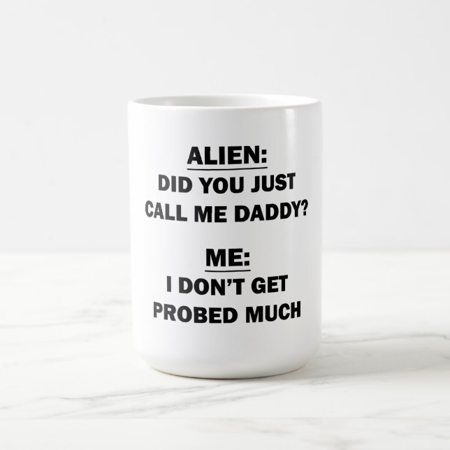 Alien Kaffeetasse (Mittel)