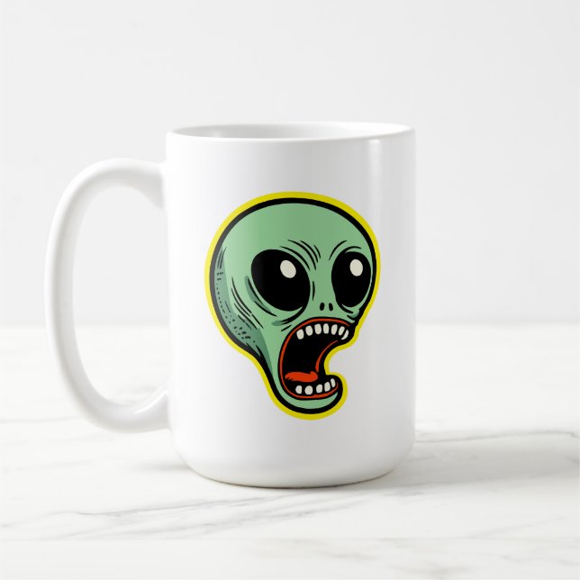 Alien Kaffeetasse (Links)