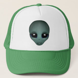 Alien-Kappen-Geschenk-alien-Fernlastfahrer-Hut u. Truckerkappe