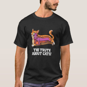 Alien Katzen Lustige Katze T-Shirt