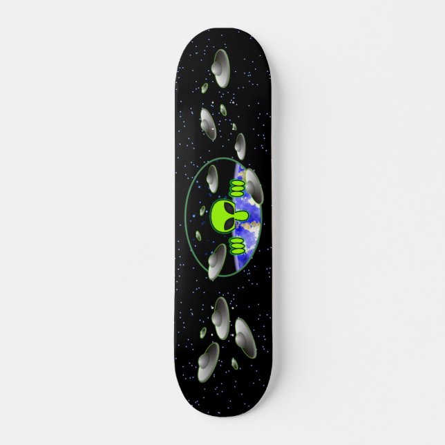 Alien Kilroy Skateboard (Vorne)