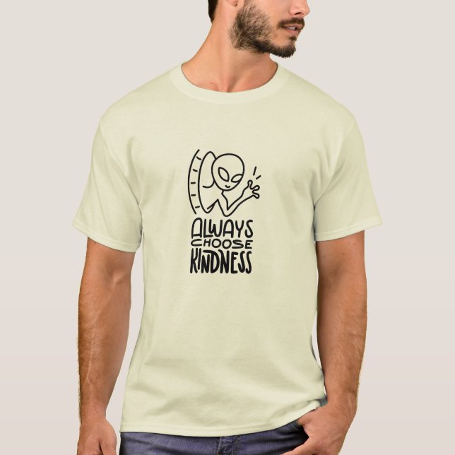 ALIEN KINDNESS SHIRT (Vorderseite)