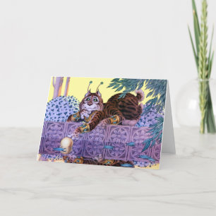 Alien Kitty Greeting Card Karte