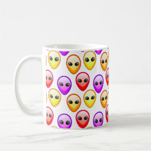 Alien-Kopf-Tasse Tasse