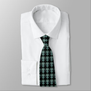 Alien Krawatte Gifts Gray Alien Necktie Alien Keep