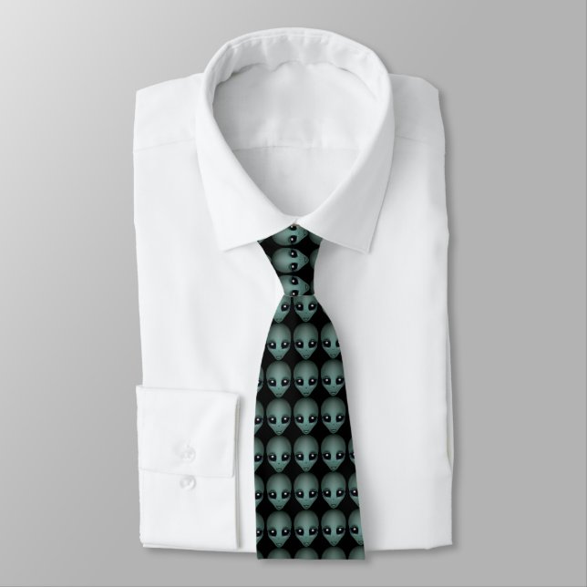 Alien Krawatte Gifts Gray Alien Necktie Alien Keep (Gebunden)