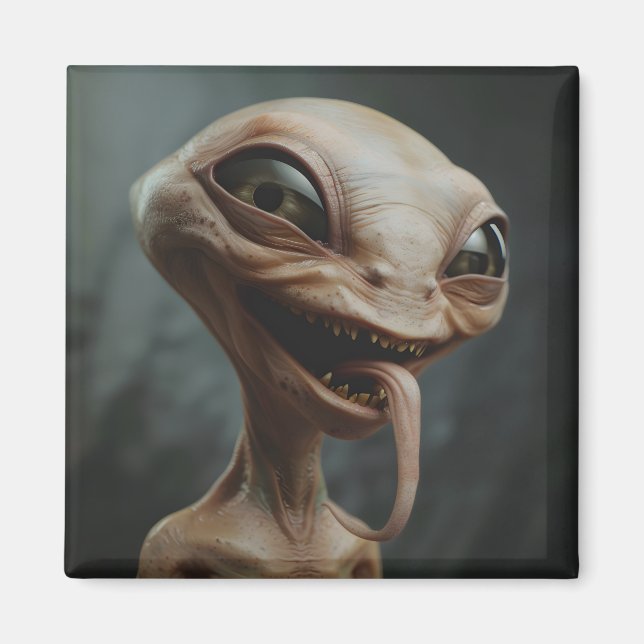 Alien lachen magnet (Vorne)