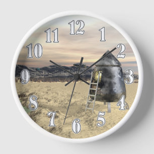 Alien Lander Uhr