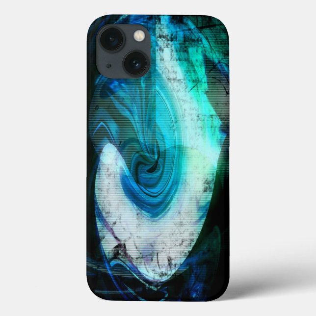 Alien Landscape Grunge iPad Fall Case-Mate iPhone Hülle (Rückseite)