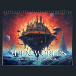 Alien Landscapes Science Fiction Kalender 2026<br><div class="desc">Alien Landscapes Science Fiction Kalender 2026</div>