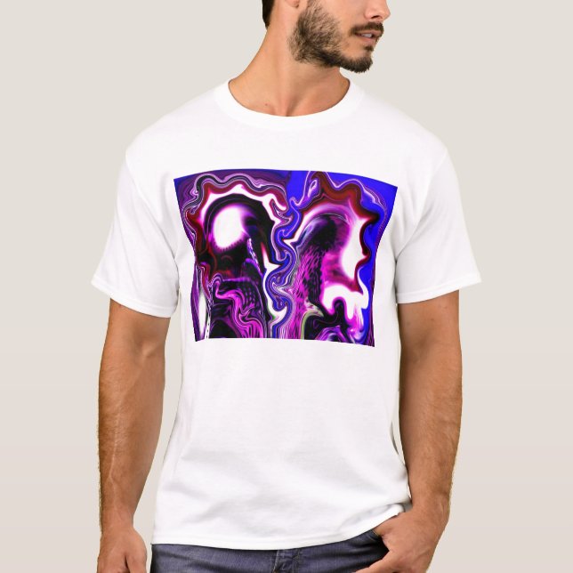 Alien Lichtjahr 4000 T-Shirt (Vorderseite)