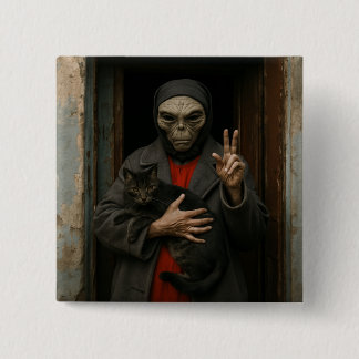 Alien-Liebe Button