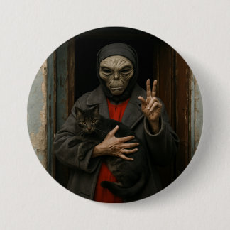 Alien Liebe Button