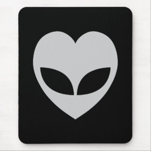 Alien Liebe Heart Mouse Pad Mousepad