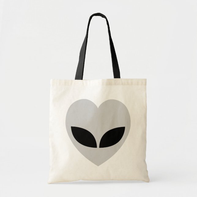 Alien Liebe Herztote Tasche (Vorne)
