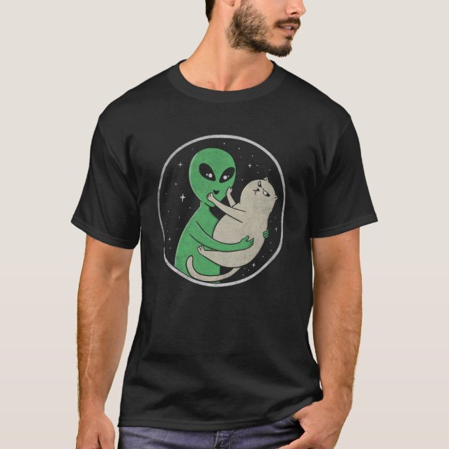 Alien Liebe zu viel T-Shirt (Vorderseite)