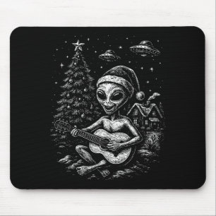 Alien liebt Weihnachten Mousepad