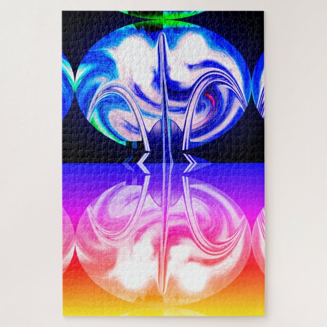 Alien Life Art Puzzle (Vertikal)