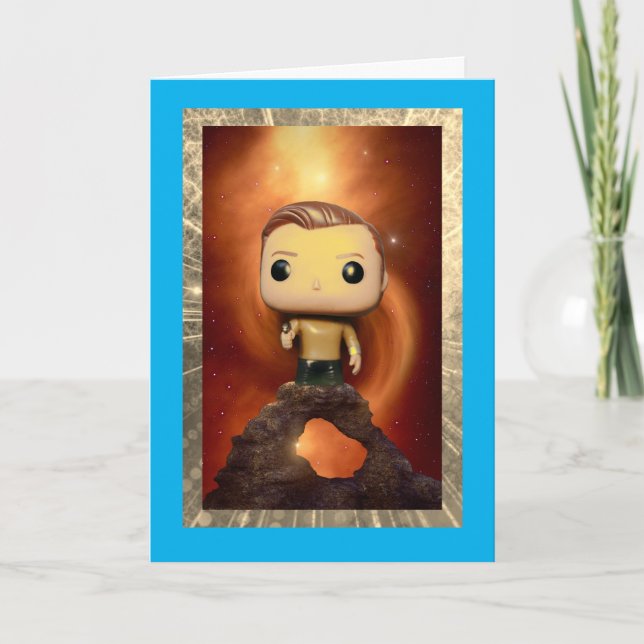 Alien Life bei 50, 5 Zoll x 7 Zoll geklappte Gebur Karte (Vorderseite)