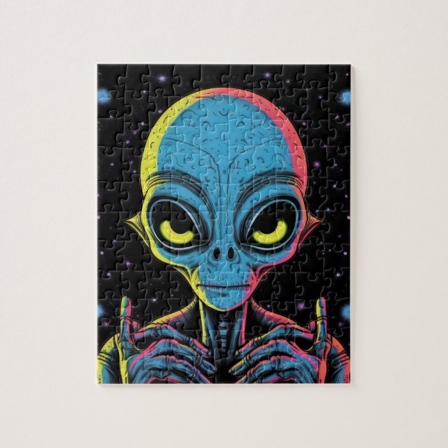 Alien Life Puzzle (Vertikal)