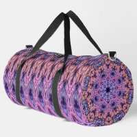 Alien Lila Psychedelic Kaleidoscopic Mandala
