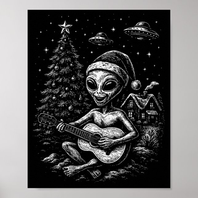 Alien Loves Christmas  Poster (Vorne)