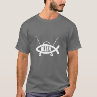 Alien-lustiger Wortspiel-T - Shirt