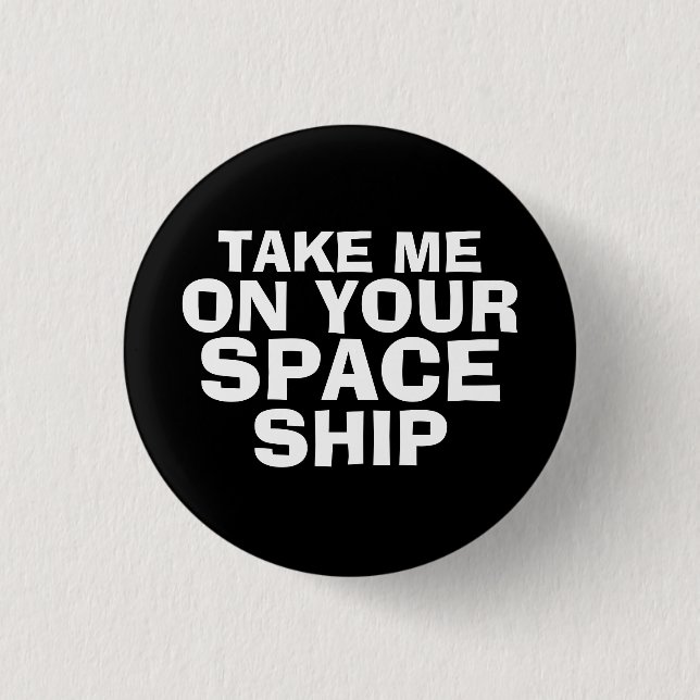 Alien-Magnet Button (Vorderseite)