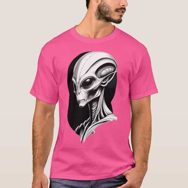 Alien Martian Ufo T-Shirt (Vorderseite)