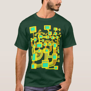 Alien Maschine - Farbe T-Shirt