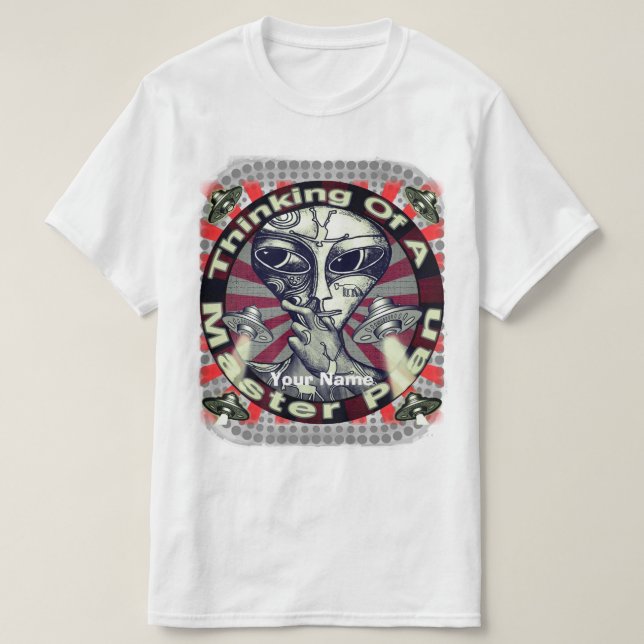 Alien Master Plan T - Shirt (Design vorne)