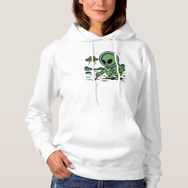 Alien Melancholy Hoodie (Vorderseite)