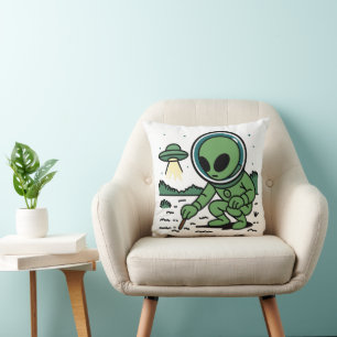 Alien Melancholy Kissen