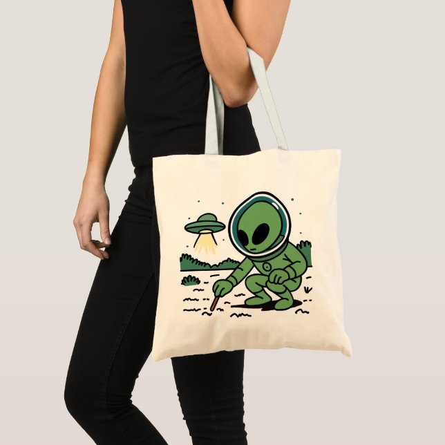 Alien Melancholy Tragetasche (Vorderseite (Produkt))
