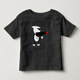 Alien mit Laser-Blaster Kleinkind T-shirt